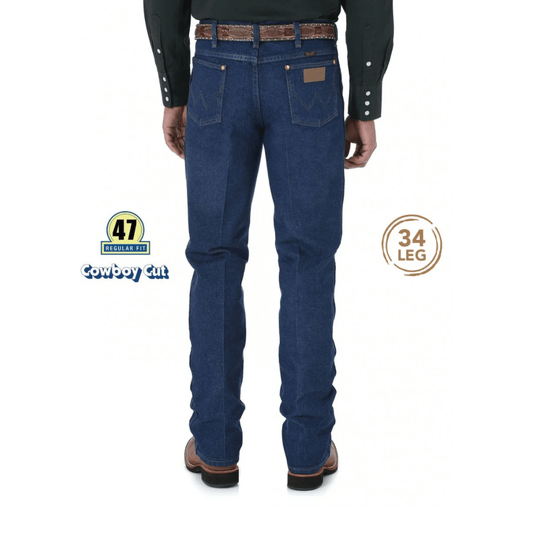 Wrangler Slimfit Pre Washed Mens Jeans - Aitken's Saddlery