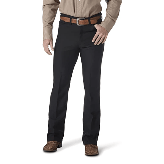 Wrangler Stretch Twill Dress Mens Black - Aitken's Saddlery
