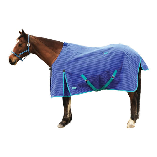 X-Calibur Winter Canvas Ripstop Rug Blue - Aitken's Saddlery