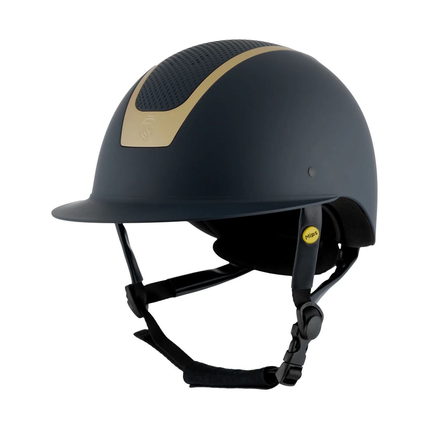 Equinavia Crown MIPS Helmet Navy & Gold