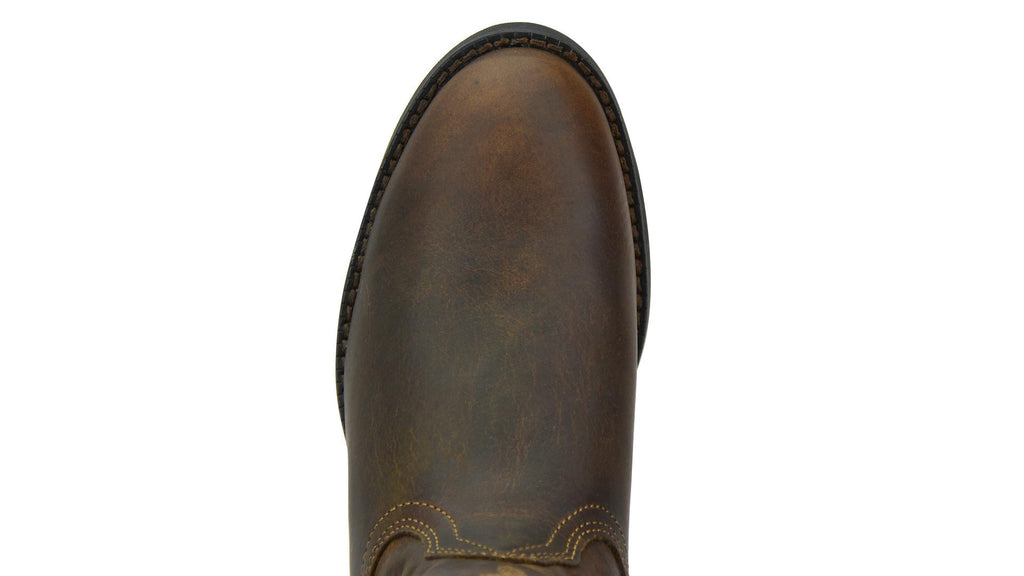 Ariat Heritage Roper Boots Distressed Brown 