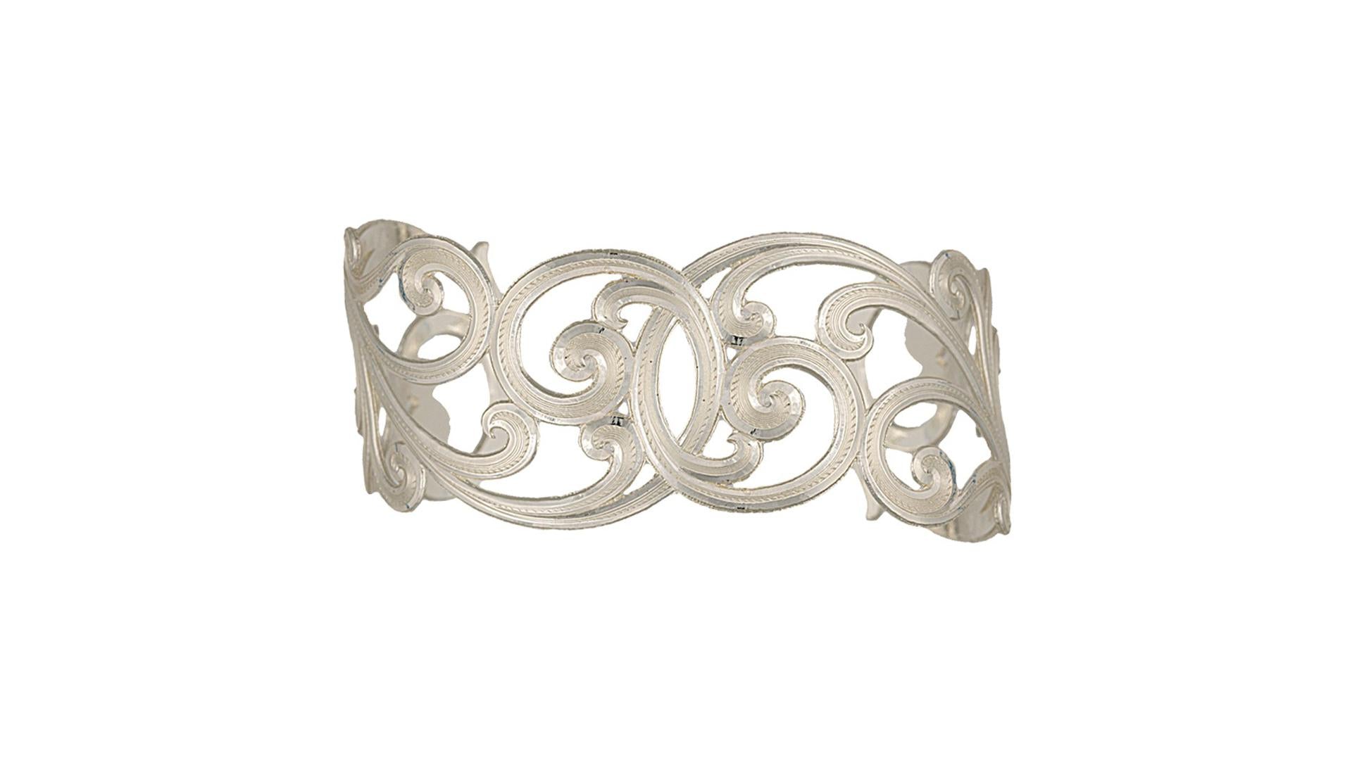 Montana Western Lace Scallop Cuff Bracelet
