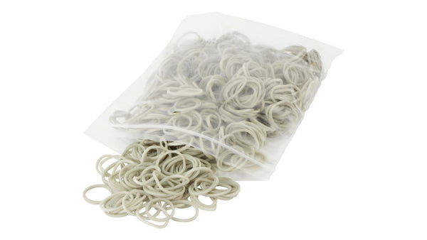 Mane Braid Rubber Bands grey