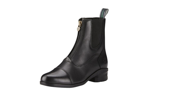 Ariat heritage zip up black paddock boots 