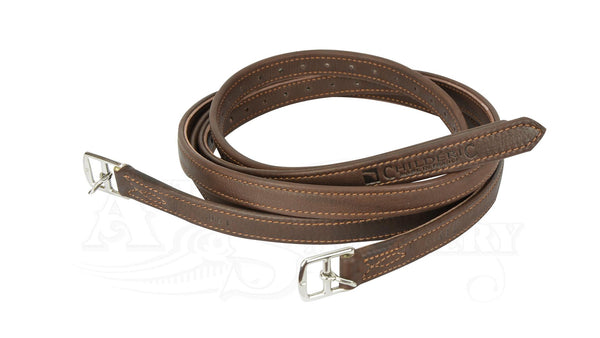 Luc Childeric Stirrup Leathers brown