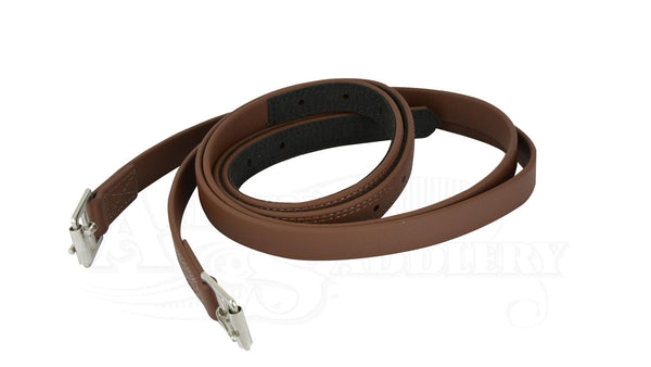 Zilco PVC Stirrup Leathers brown