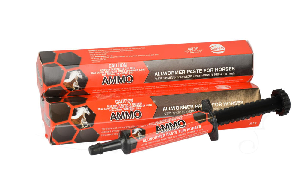 Ammo worming paste