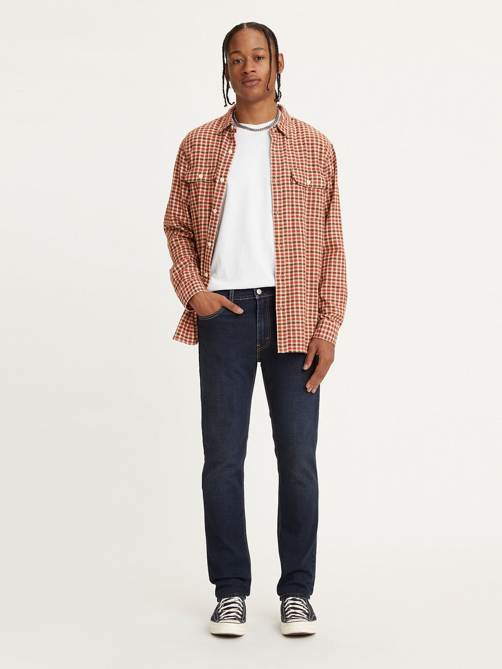 LEVI'S Men's 511 Slim Jeans Ama Rinsey