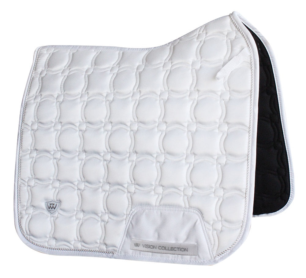 Woof Wear Vison Dressage Saddlecloth White
