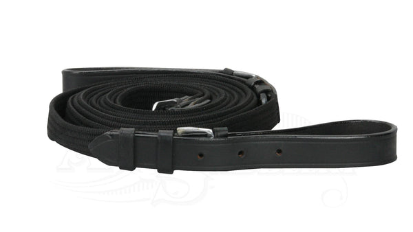 Webbing Draw Reins black