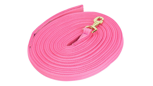 Lunge Rein in Carry Bag pink