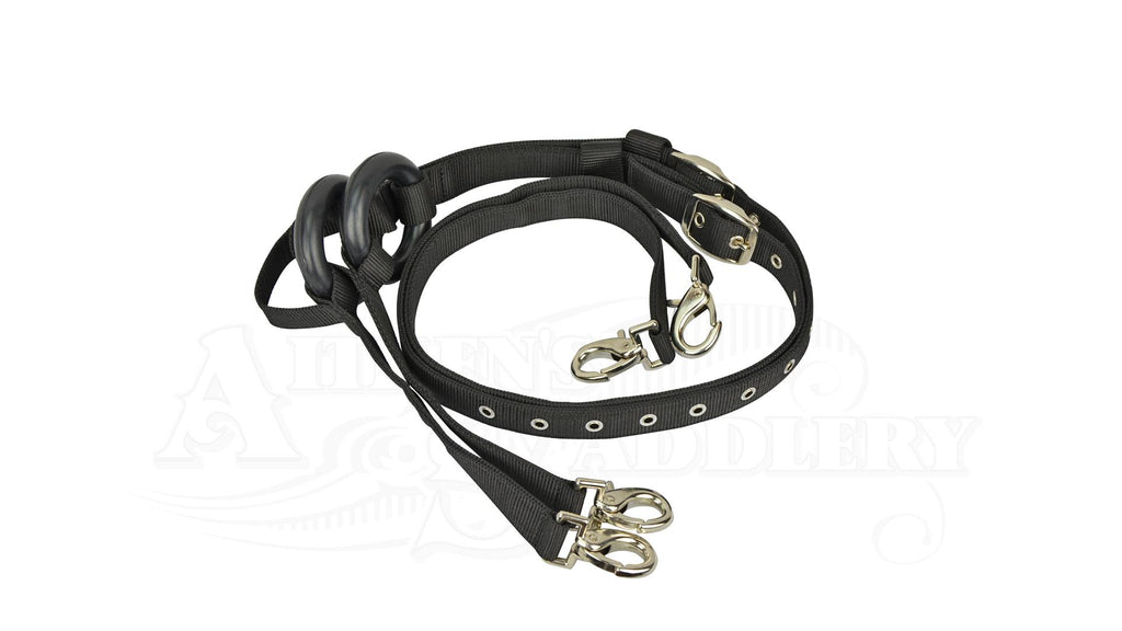 Nylon Side Reins with Rubber Rings