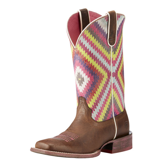 Ariat Circuit Savanna Weathered Boots ladies square toe