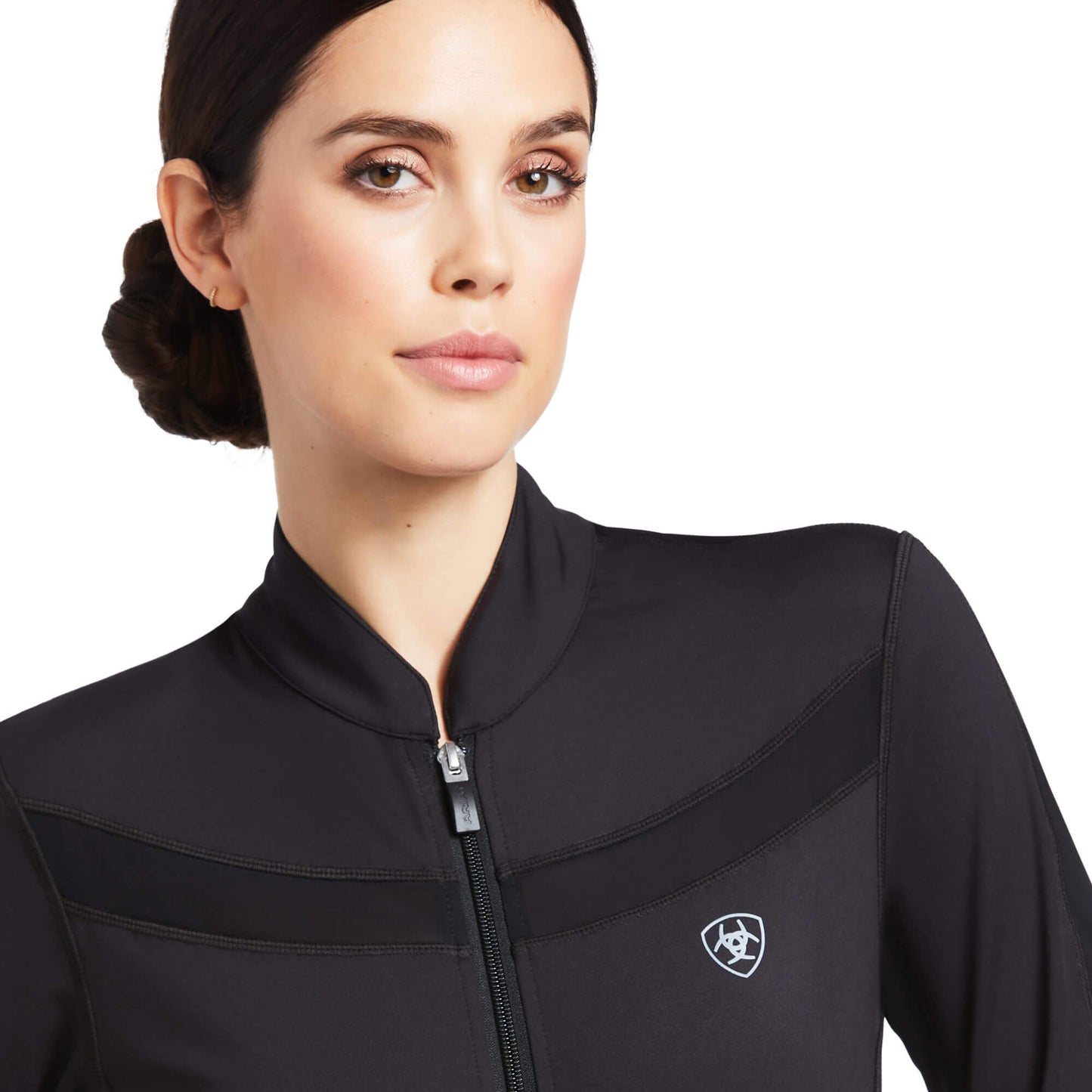 Ariat Ladies Ascent Full Zip Sweatshirt Black