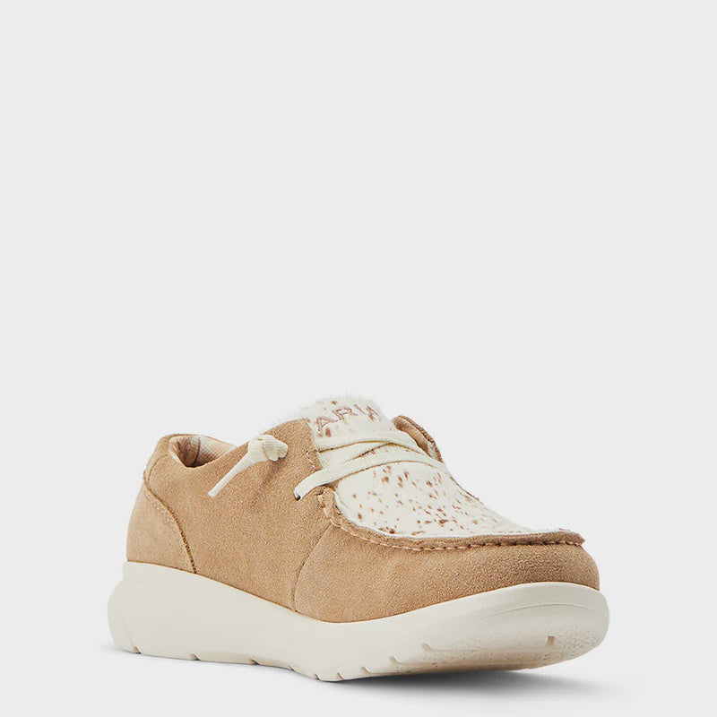 Ariat Hilo Ladies Walnut Spotted Hair on Shoes