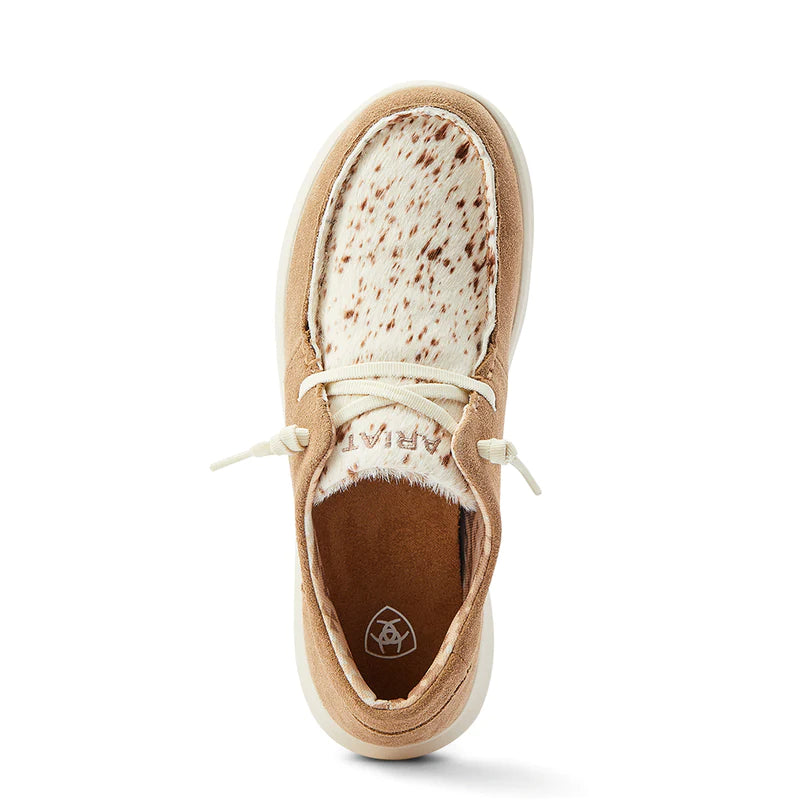 Ariat Hilo Ladies Walnut Spotted Hair on Shoes