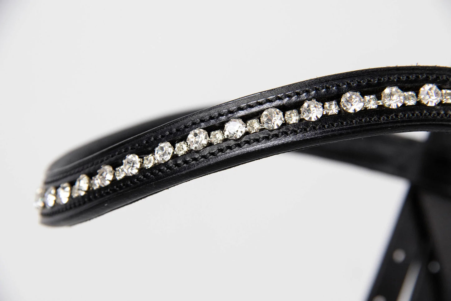 Schockemohle Brantford Black Patent with Silver Bridle