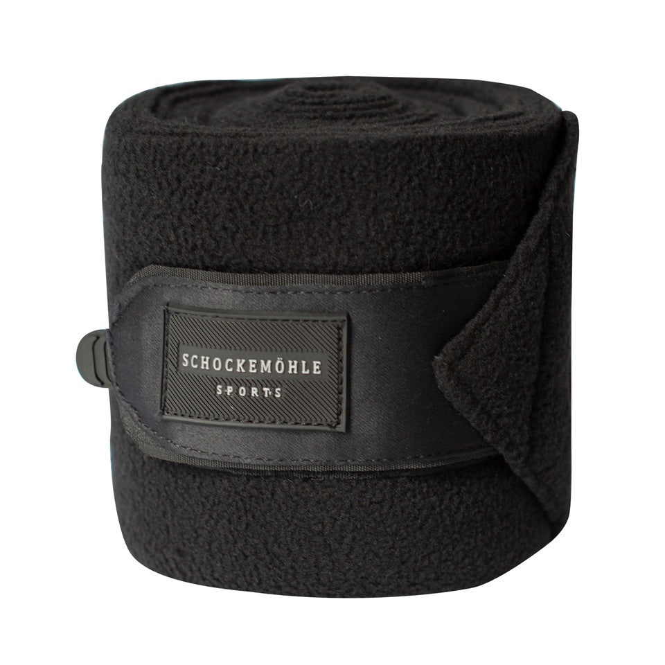 Schockemohle Fleece Bandages  Black