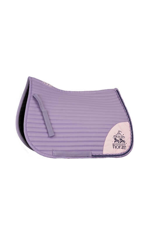 Horze Magic Carousel AP Pony Saddle Pad Grey Ridge