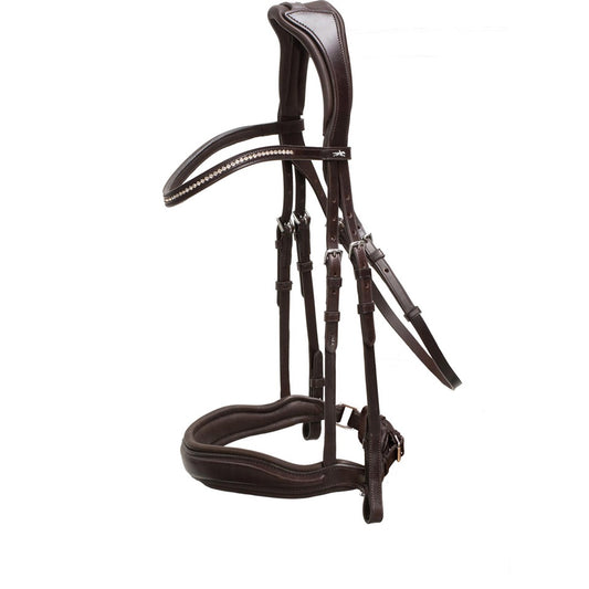 Schockemohle Slimford Anatomic Bridle Expresso Brown