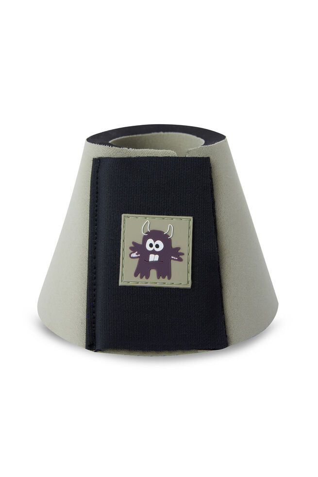Horze Monster Pony Bell Boots Grey Green
