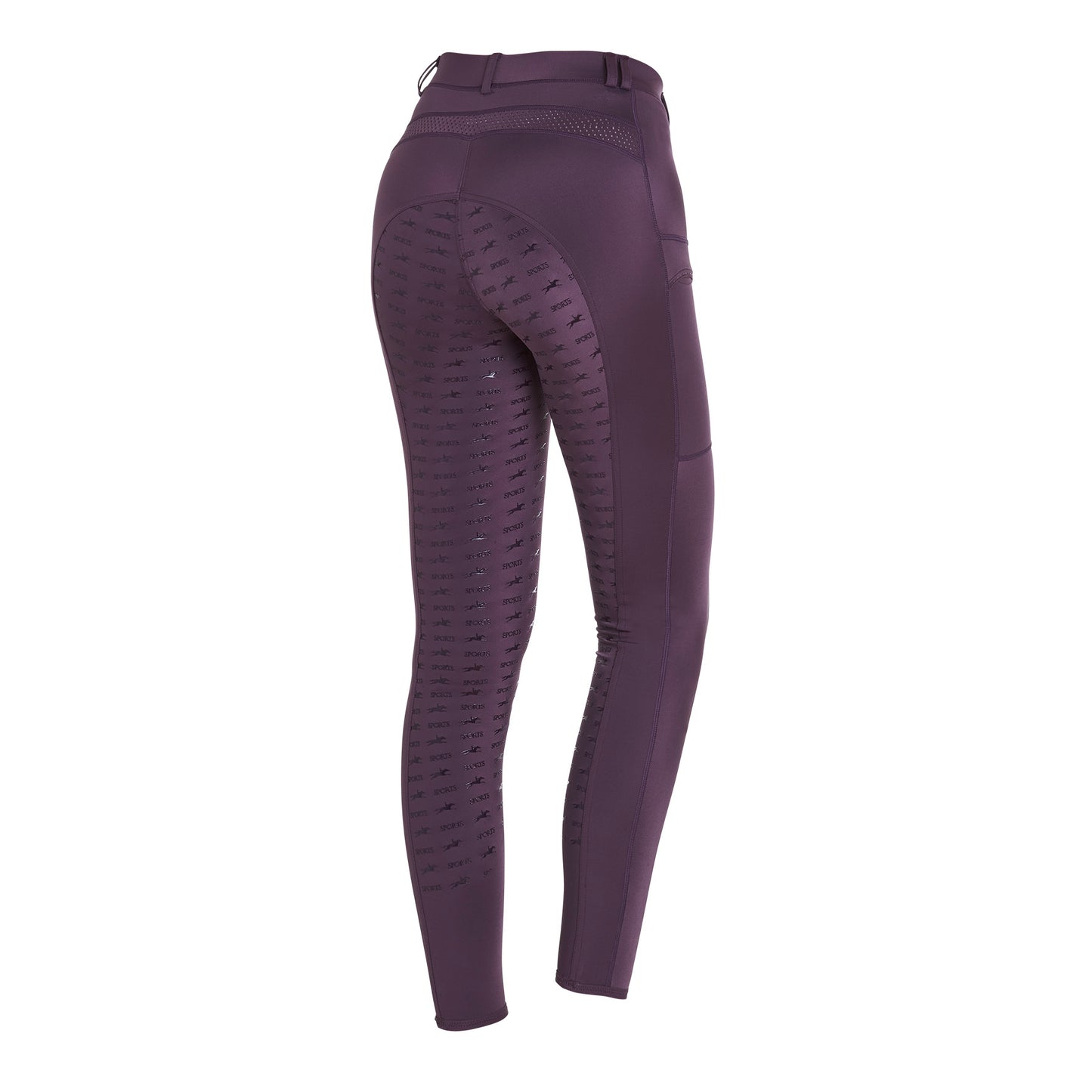 Schockemohle Air Pocket Riding Tights Mauve