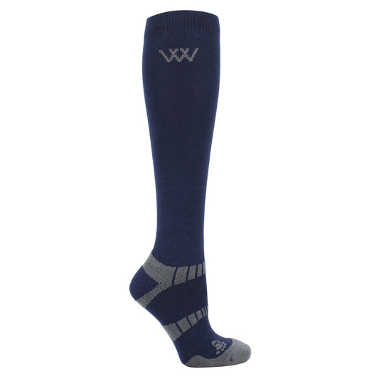 Woof Wear Bamboo Riding Socks  Navy