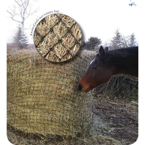 Round Bale Slow Feeder Hay Net
