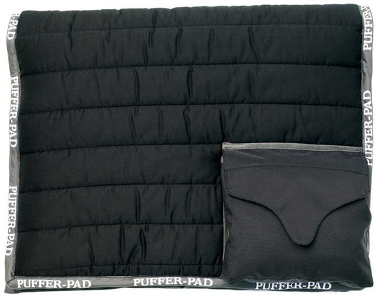 Puffer Pad with Pockets Black