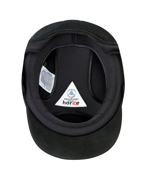 Horze Halorider Helmet Black & Silver