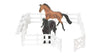 collecta two horse with fence