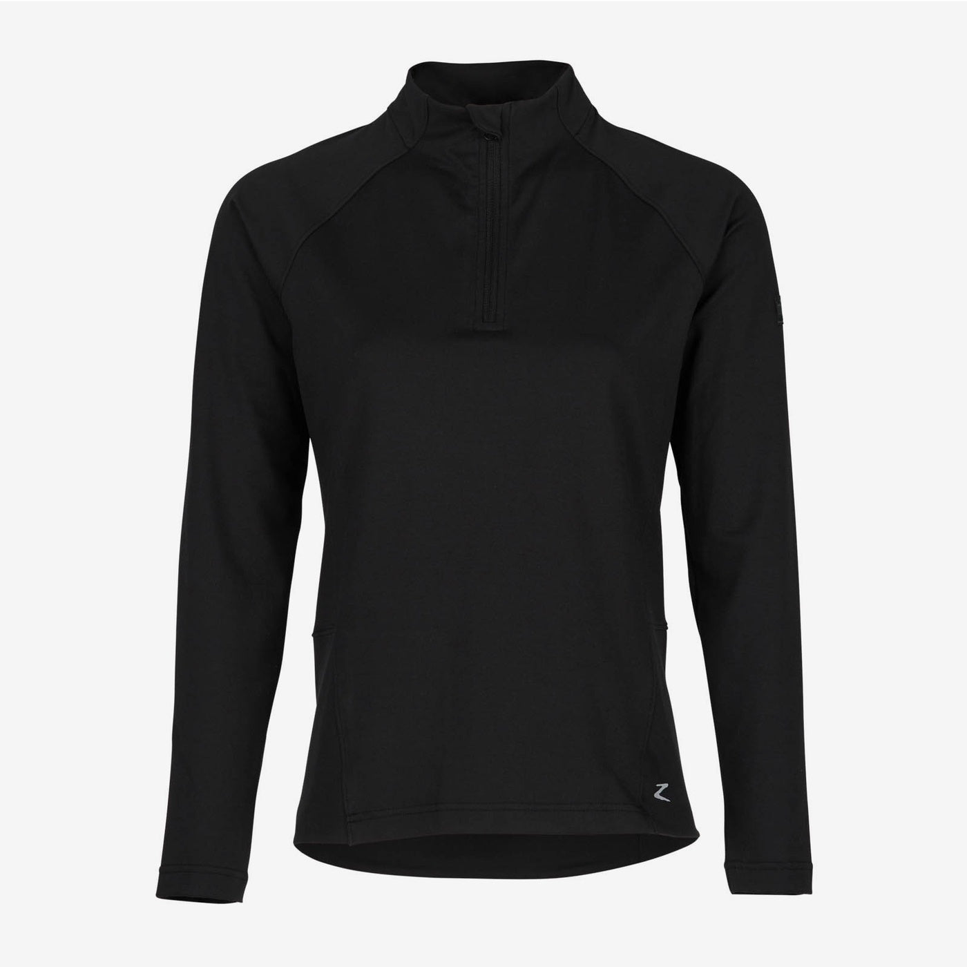 Horze Nadia Training Shirt with Phone Pocket Black