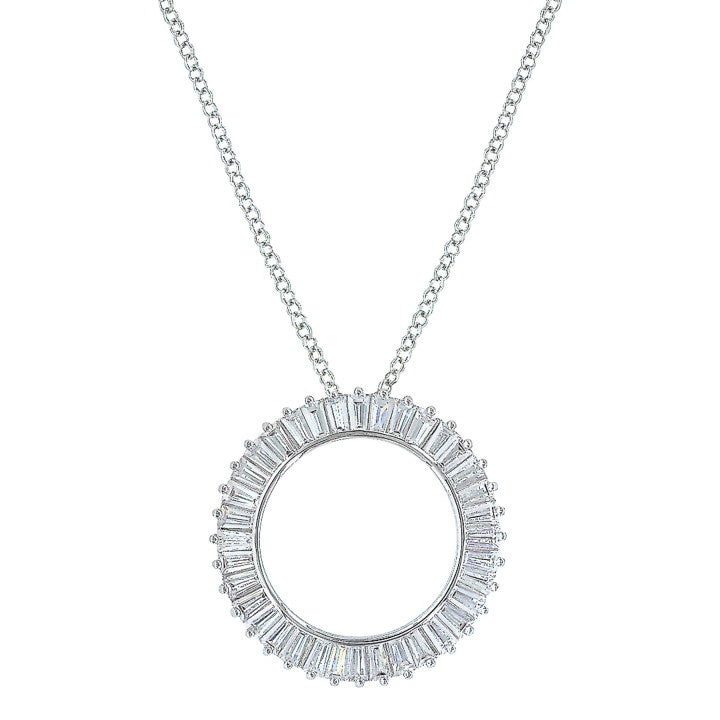 Montana Twilight Halo Circle Necklace