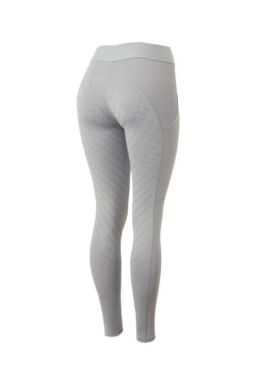 Horze Nadia Ladies Silicone Tights Titanium Grey