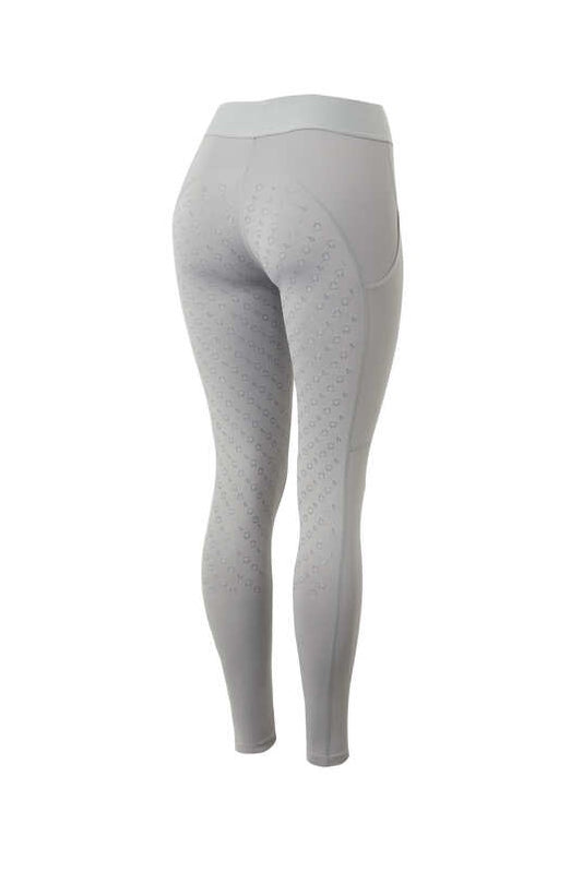 Horze Nadia Ladies Silicone Tights Titanium Grey
