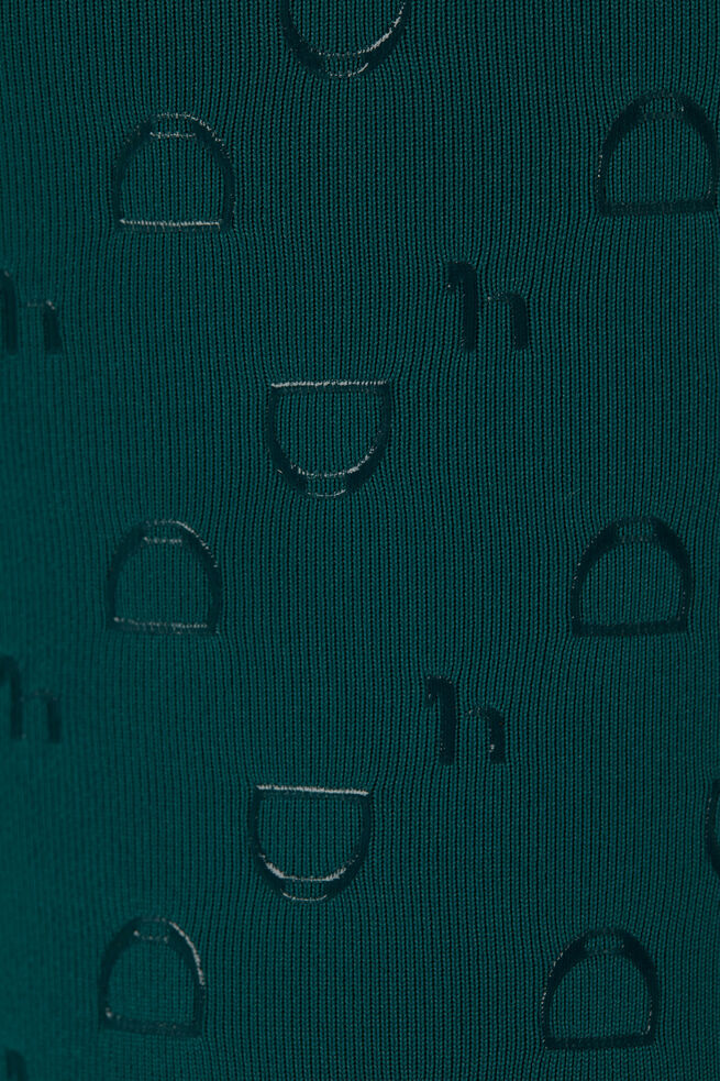 Horze Nadia 4 Pocket Ladies Tights Storm Green