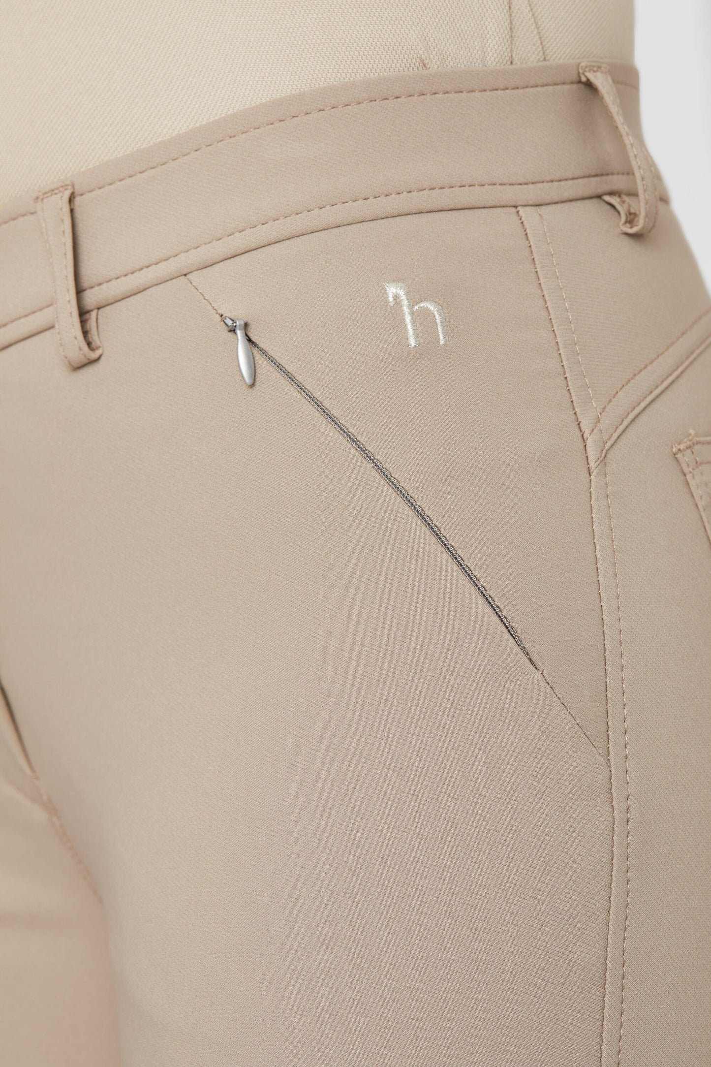 Horze Kaitlin Ladies Tights Plaza Taupe Brown