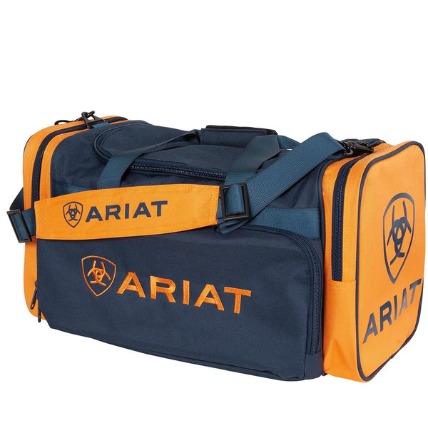 Ariat Junior Gear Bag Navy with Orange