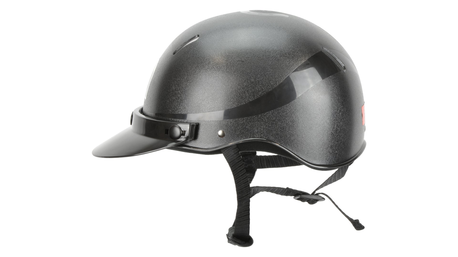 Aussie rider helmet black AS/NZ 3838