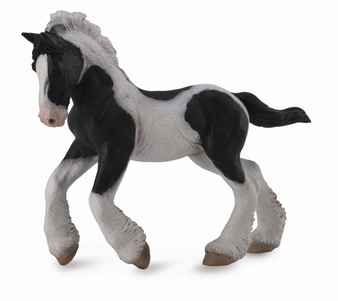 Collecta Gypsy Foal Black & White Piebald