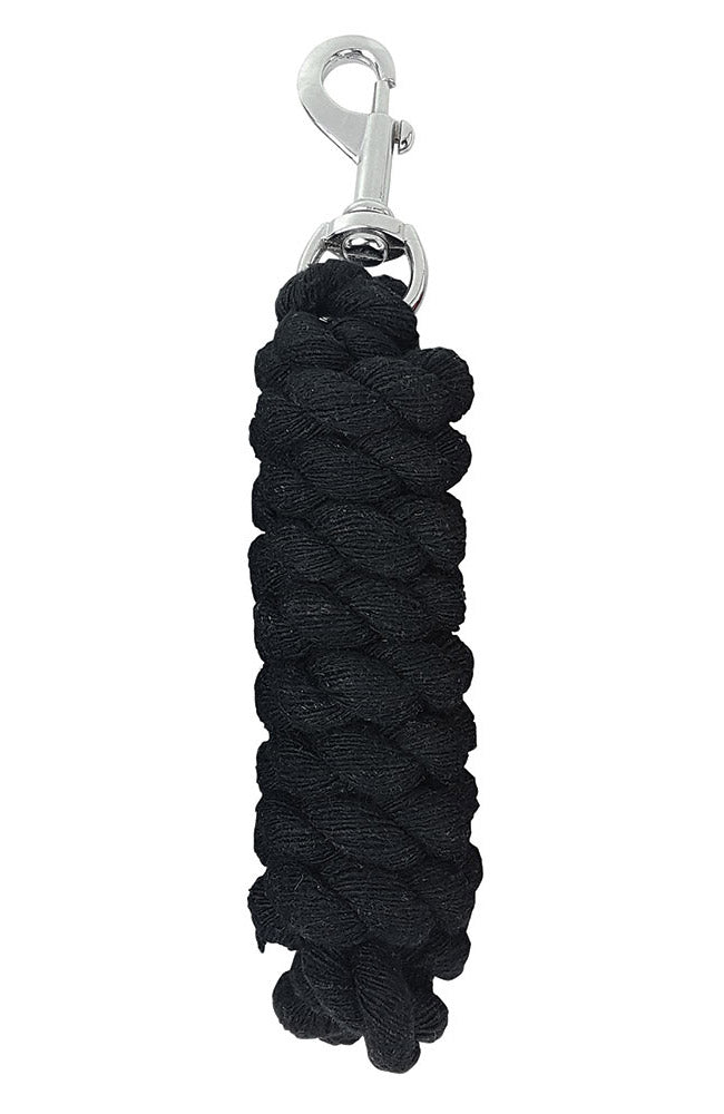 Rope Lead Cotton Nickle Snap 1.9m
