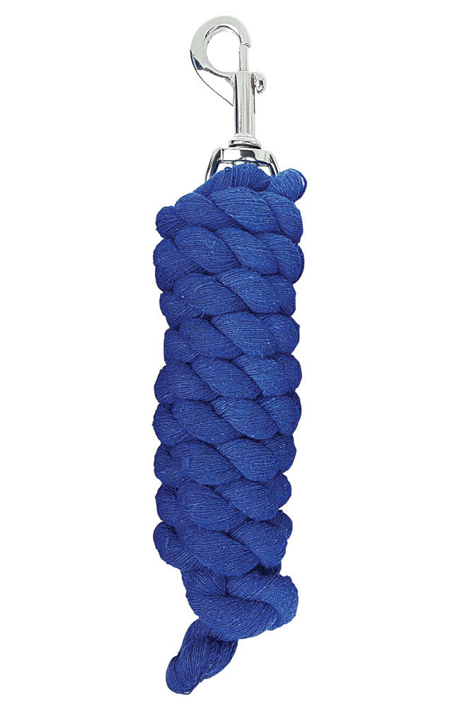 Rope Lead Cotton Nickle Snap 1.9m