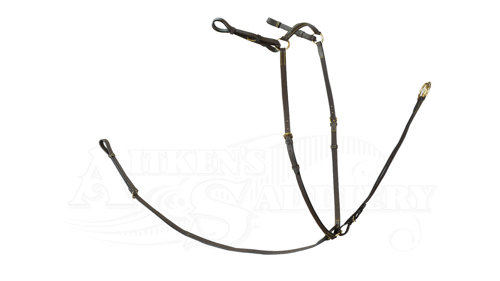 Stockmans Breastplate with Brass Fittings