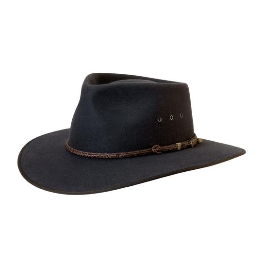 Akubra Cattle Dark Gray, Fur Felt, Country Style