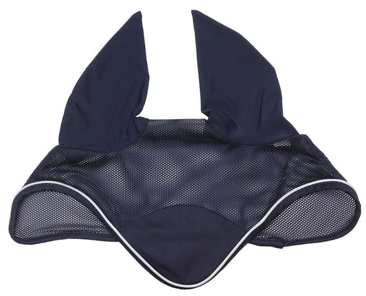 Mesh Ear Bonnet Navy