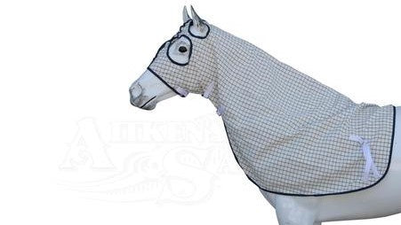 Skye Park Ripstop Hood White & Navy Check