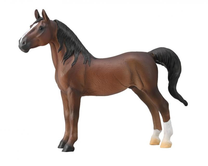 Collecta American Saddlebred Stallion Liver Chestnut