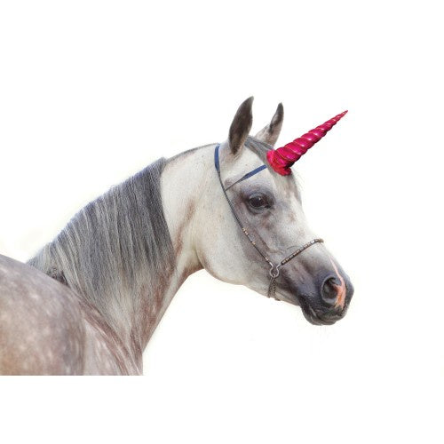 Clip on Unicorn Horn Rainbow