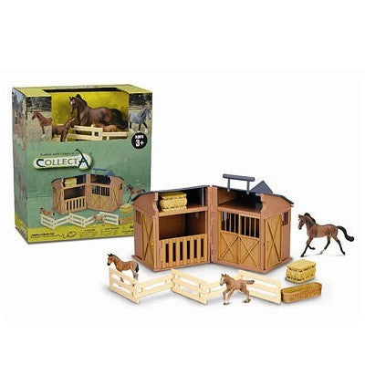Collecta Stable Set with Three Horses