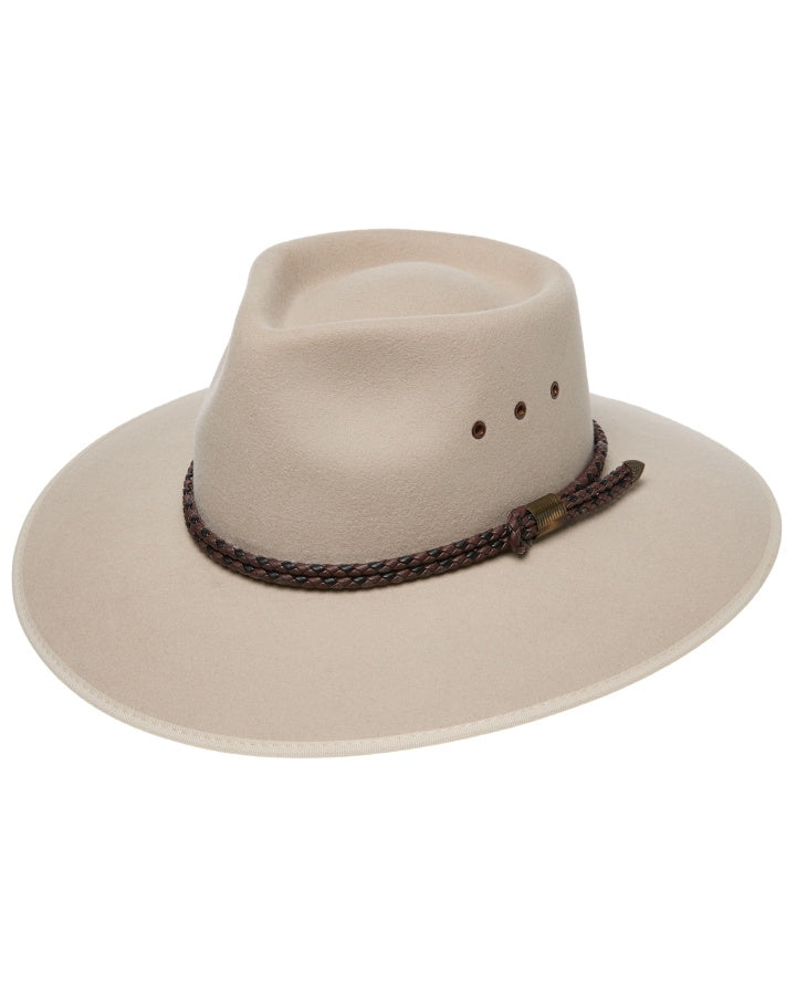 Statesman Countryman Wool Felt Hat Silver Belly